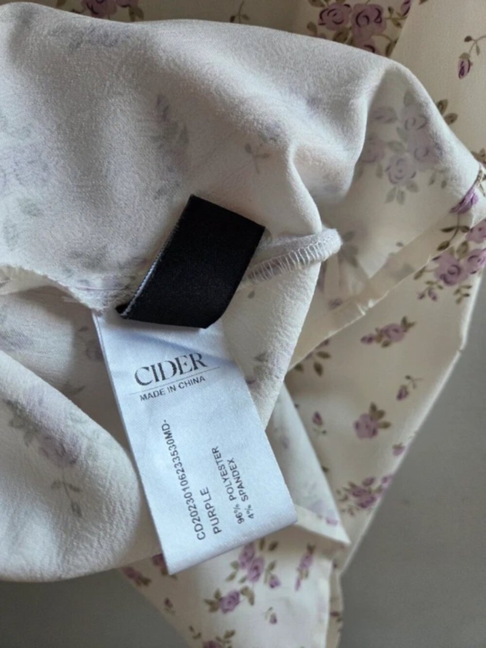 cider floral dress